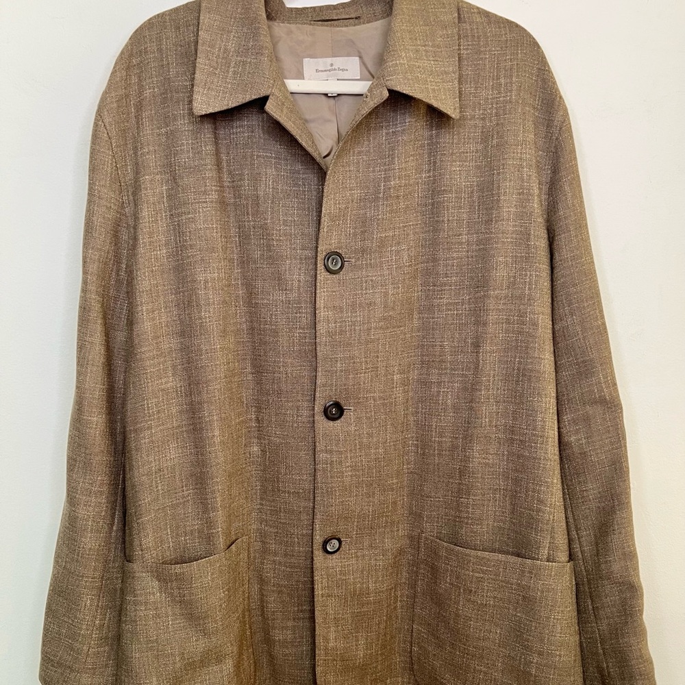 *Vintage* 90’s Ermenegildo Zegna tweed blazer. Great condition, lightly worn.